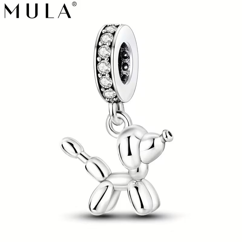 Coffret Breloques Mula Animaux - Argent Sterling 925 Compatible Pandora
