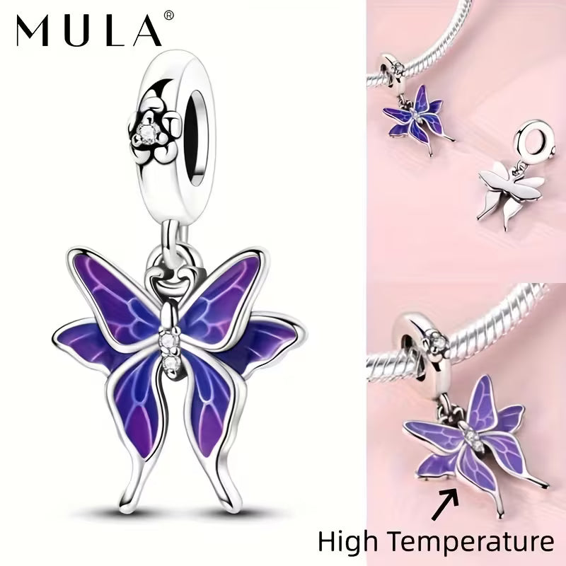 Coffret Breloques Mula Animaux - Argent Sterling 925 Compatible Pandora