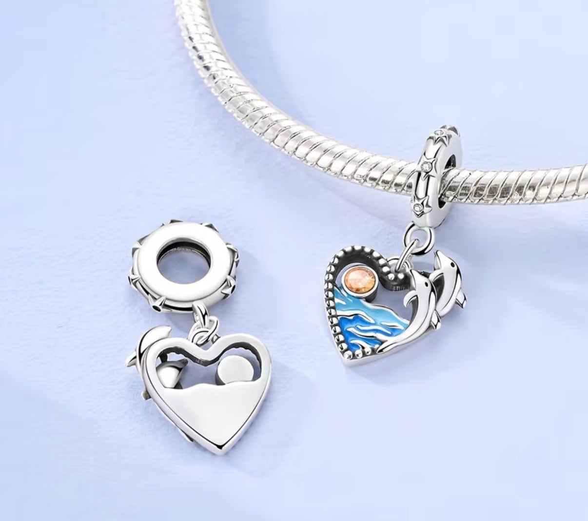 « Coffret Charme Mula Bleu: 24 Styles, Argent & Cristaux Éclatants »